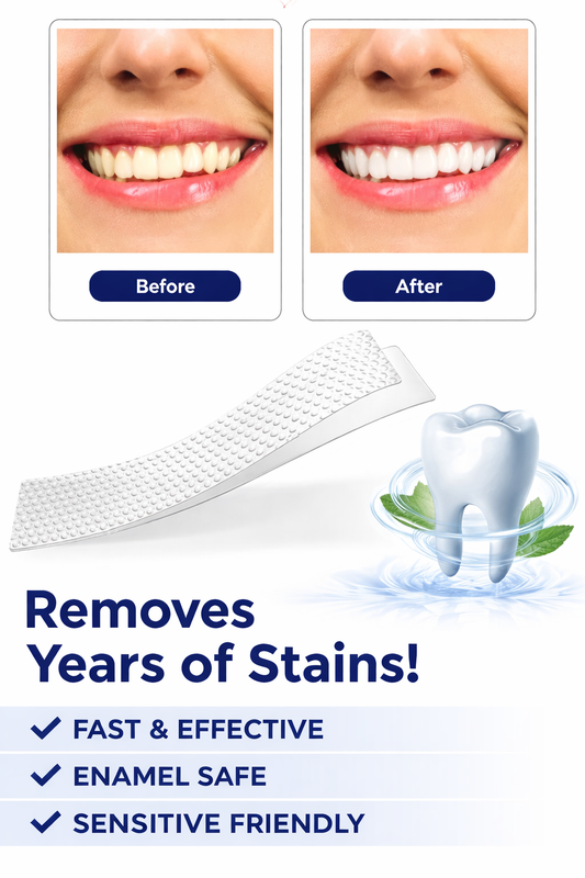 5D Whitening Teeth Stickers 7/14 Pairs Gel Whitening Strips Stain Removal Oral Hygiene Care Strip Dental Bleaching Tools Teeth